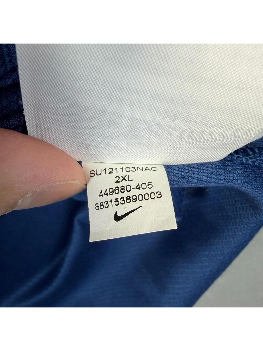 Nike France 2012 Home Football Soccer Jersey Men’s 2XL Blue DriFit 449680-405 - Picture 7 of 7